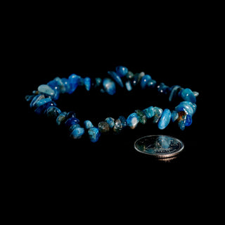 Apatite Blue Bead Bracelet    from Stonebridge Imports
