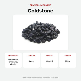 Blue Goldstone Tumbled Stones (Synthetic) from Stonebridge Imports