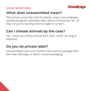 Kits by the Case (48 / 480) - questions and answers