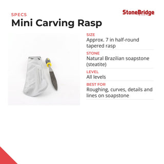 Mini Carving Rasp - specifications