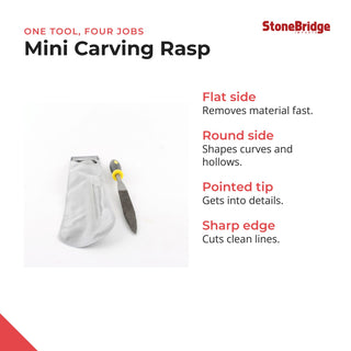 Mini Carving Rasp - tool details