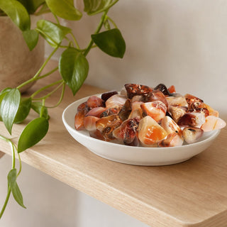 Carnelian E Tumbled Stones - Brazil from Stonebridge Imports