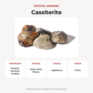 Cassiterite In Quartz Tumbled Stones from Stonebridge Imports