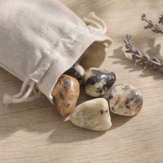 Cassiterite In Quartz Tumbled Stones from Stonebridge Imports