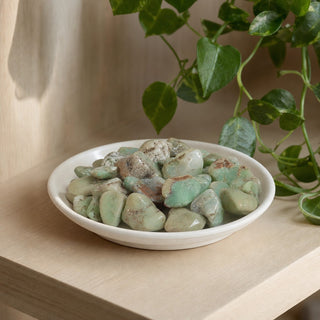 Chrysoprase A Tumbled Stones - Semi-Polished - Brazil from Stonebridge Imports