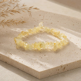 Citrine Chip Bracelet (Enhanced) from Stonebridge Imports