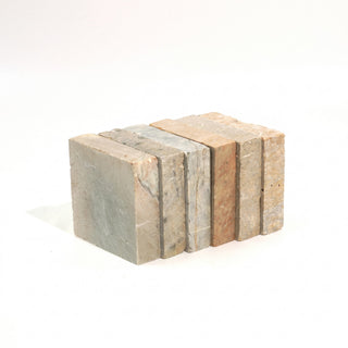 3x3x3/4 Class Pack (6) - soapstone for carving, photo 1