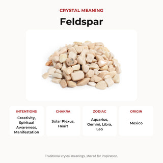 Cream Feldspar Tumbled Stones from Stonebridge Imports