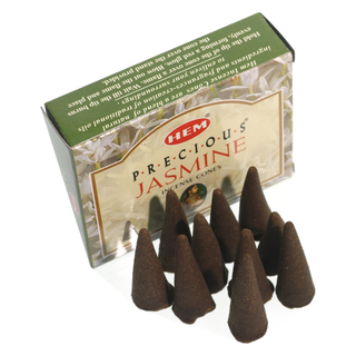 Precious Jasmine Hem Incense Cones - 10 Pack from Stonebridge Imports