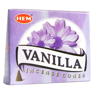 Vanilla Hem Incense Cones - 10 Pack from Stonebridge Imports