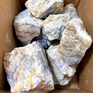 Amethyst Chevron Chunks - 14kg Box from Stonebridge Imports