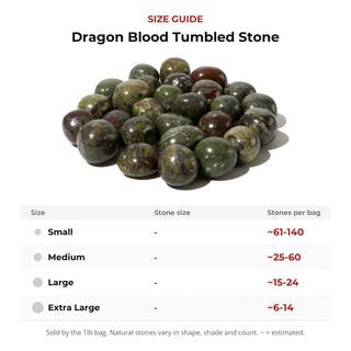 Dragon Blood Tumbled Stone from Stonebridge Imports