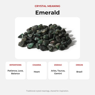 Emerald A Tumbled Stones from Stonebridge Imports