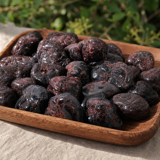 Garnet A Tumbled Stone - Free Form - 1lb from Stonebridge Imports