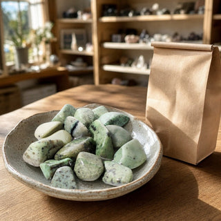 Grossularite Tumbled Stones from Stonebridge Imports