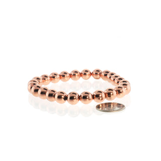 Hematite Electroplated Bead Bracelet (Enhanced) from Stonebridge Imports