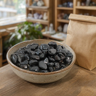 Hematite Tumbled Stones - Mini from Stonebridge Imports