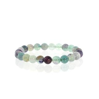 Fluorite Bead Bracelet 8mm   from Stonebridge Imports