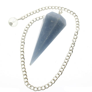 Angelite Pendulum 6 Facet & Bead - 3 Pack from Stonebridge Imports