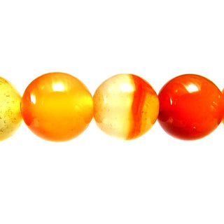 Carnelian A Bead Strand from Stonebridge Imports
