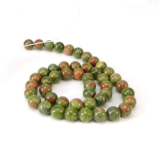 Unakite Bead Strand 15" - 6mm from Stonebridge Imports