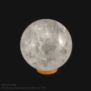 Clear Quartz B Sphere from Stonebridge Imports