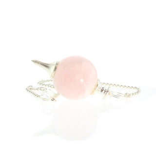Rose Quartz Ball and Point Pendulum - 3 Pack from Stonebridge Imports