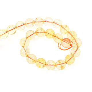 Citrine A Bead Strand (Enhanced) 7" - 8mm from Stonebridge Imports