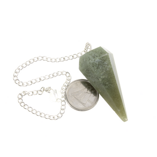 Bloodstone Pendulum 6 Facet & Bead - 3 Pack from Stonebridge Imports