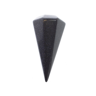 Blue Goldstone Pendulum 6 Facet & Bead - 3 Pack (Synthetic) from Stonebridge Imports