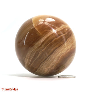 Golden Calcite Sphere from Stonebridge Imports