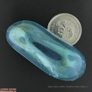 Aqua Aura Tumbled Stones #1    from Stonebridge Imports