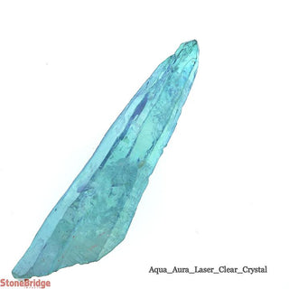 Aqua Aura Crystal Point #6 - 4" to 5" Single Piece    from Stonebridge Imports