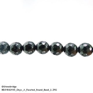 Black Onyx Bead Strand from Stonebridge Imports