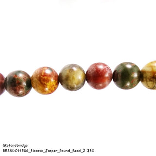 Picasso Jasper Bead Strand from Stonebridge Imports