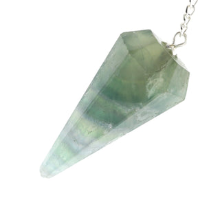 Purple and Green Fluorite Pendulum 6 Facet & Bead - 3 Pack from Stonebridge Imports