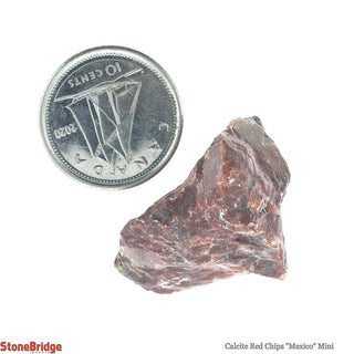Calcite Red Mexican Chips - Mini    from Stonebridge Imports