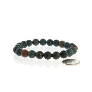 Bloodstone Round Bracelet from Stonebridge Imports