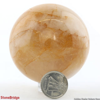 Golden Healer Sphere from Stonebridge Imports