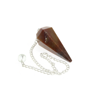 Bloodstone Pendulum 6 Facet & Bead - 3 Pack from Stonebridge Imports