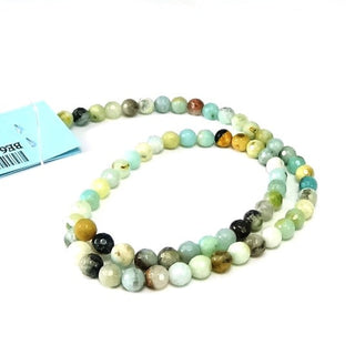 Multi-Colour Amazonite Bead Strand 15" - 8mm Faceted from Stonebridge Imports