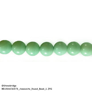 Amazonite - Round Strand 7" - 8mm from Stonebridge Imports