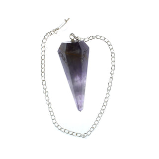 Amethyst Pendulum 6 Facet & Bead - 3 Pack from Stonebridge Imports