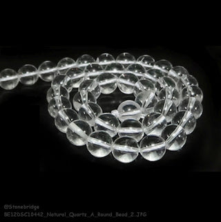 Clear Quartz Bead Strand
