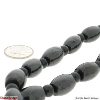 Shungite Bead Strand from Stonebridge Imports