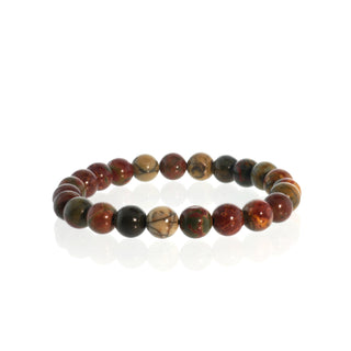 Picasso Jasper Bead Bracelet 8mm from Stonebridge Imports