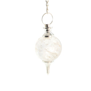 Clear Quartz Ball and Point Pendulum - 3 Pack from Stonebridge Imports