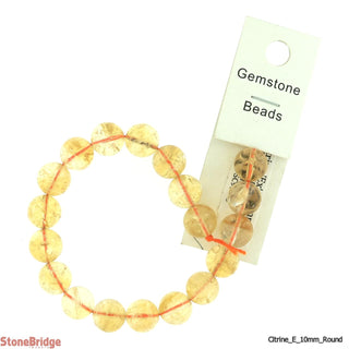 Citrine E Bead Strand (Enhanced) from Stonebridge Imports