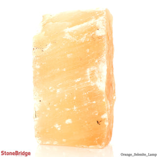 Selenite Orange Lamp - 8"    from Stonebridge Imports