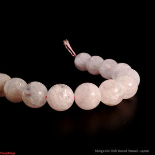 Pink Morganite Bead Strand from Stonebridge Imports